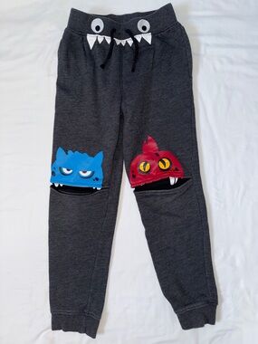 365 Kids monster face jogger pants